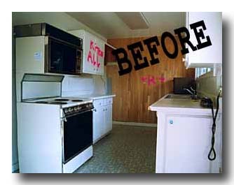 Picture of Kitchen before Remodeling